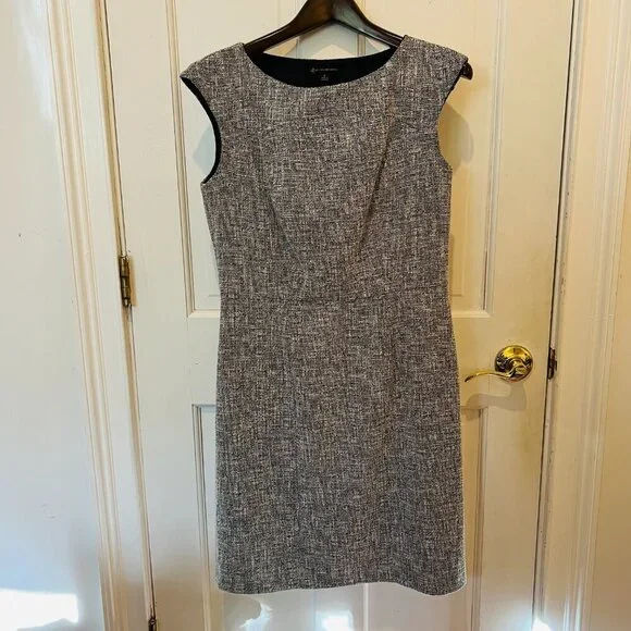 Brooks Brothers Tweed Pencil Dress Size 8 - Picture 4 of 13